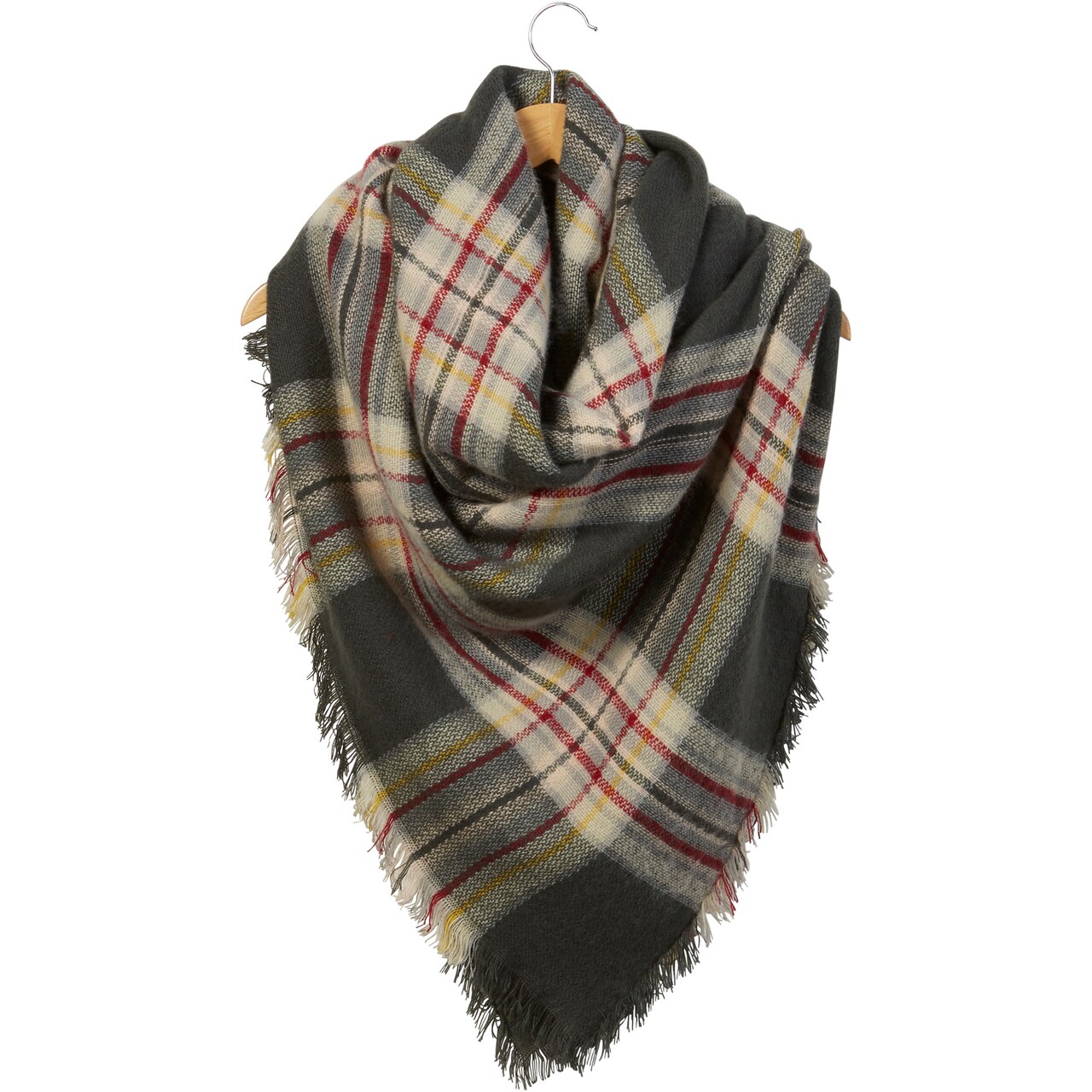 Contemporary Home Living 55" Tickled Pink Red and Black Anchor Blanket Fashion Scarf